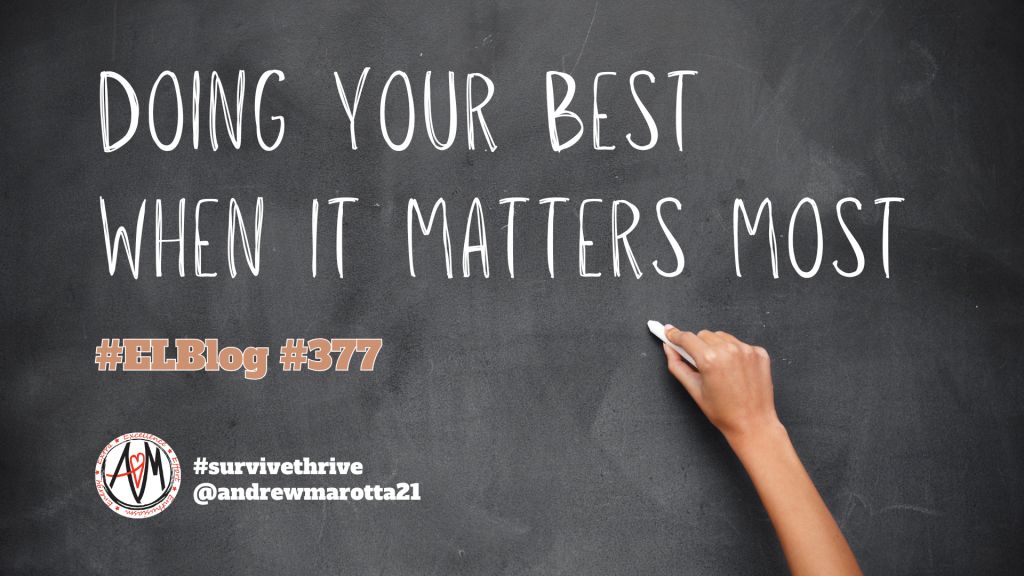 EduMatch Publishing (@edumatchbooks) on Twitter photo #ELBLOG #337: Doing Your Best When It Matters Most by Andrew Marotta <a href="/andrewmarotta21/">Andrew Marotta</a> Listen here: buff.ly/48NjXSx 🎧 #beyourbest #podcast #ELBLOG #337: Doing Your Best When It Matters Most by Andrew Marotta <a href="/andrewmarotta21/">Andrew Marotta</a> Listen here: buff.ly/48NjXSx 🎧 #beyourbest #podcast