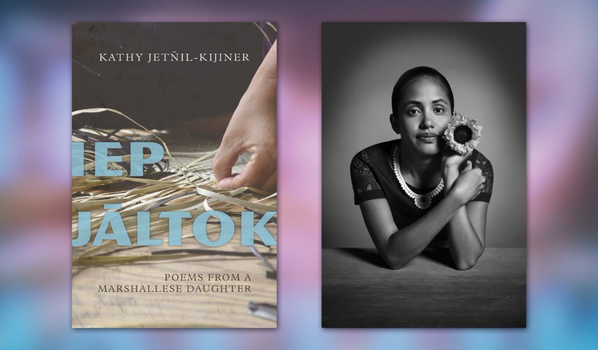 📕 Did you know that this week is Book Week Scotland? 📗 

In honour of this we will be sharing some of our favourite climate literature recommendations.  

First up is: “Iep Jaltok: Poems from a Marshallese Daughter” by Kathy Jetnil-Kijiner  kathyjetnilkijiner.com/book/iep-jalto…