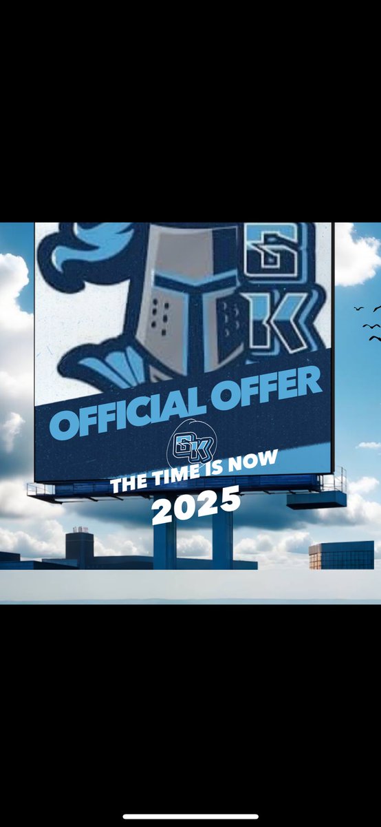 Tdotts8's tweet photo. AGTG🙏🏾blessed to receive my first 🅾️ffer from Georgia Knights Athletics ⚪️🔵
@GeorgiaKnights1 @SelmaFootball @Qb_Architect @Coachcalexander @CoachOlasupo @TerrenceIsaac1 @gobigrecruiting @Scout_ScottC @ExpoRecruits @CoachDaniels06 https://t.co/3StISImC8F