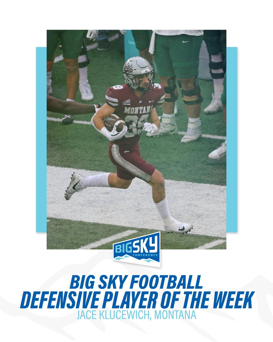 Jace Klucewich killed 2 red zone chances with a pair of INTs while making 5 tackles on the day 

#ExperienceElevated