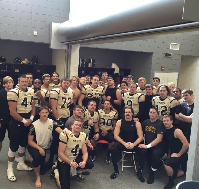 pistol_pete51's tweet image. From 2012-2019 Manchester University didn’t lose a Bronze Ball game against AU. I was lucky enough to be there for four of them. Multiple classes of AU players didn’t even know what the Bronze Ball looked like outside of pictures and seeing us hold it up in front of them. (1/)