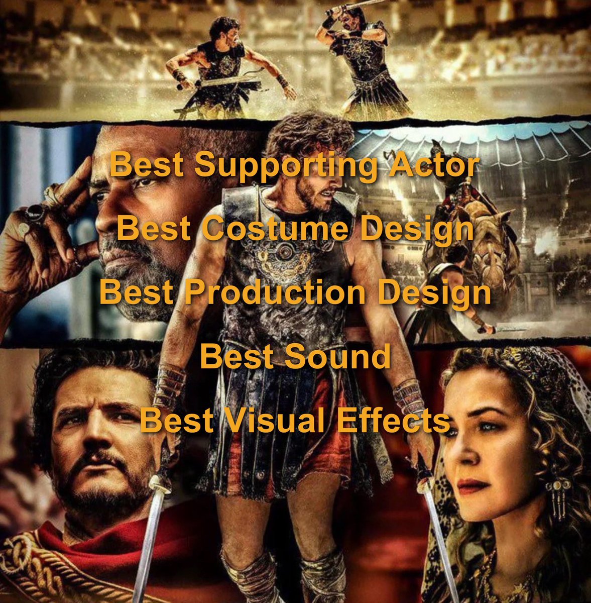 NextBestPicture's tweet photo. With the release of #Wicked & #GladiatorII this week, here are the Oscar nominations the NBP Team is currently predicting them to receive #Oscars2025 #Oscars #FYC #AwardsSeason #Glicked #Wickiator #FilmTwitter #FilmX
Our full Oscar predictions here: https://t.co/l3RUyejWLK https://t.co/Ao7VXrykKI