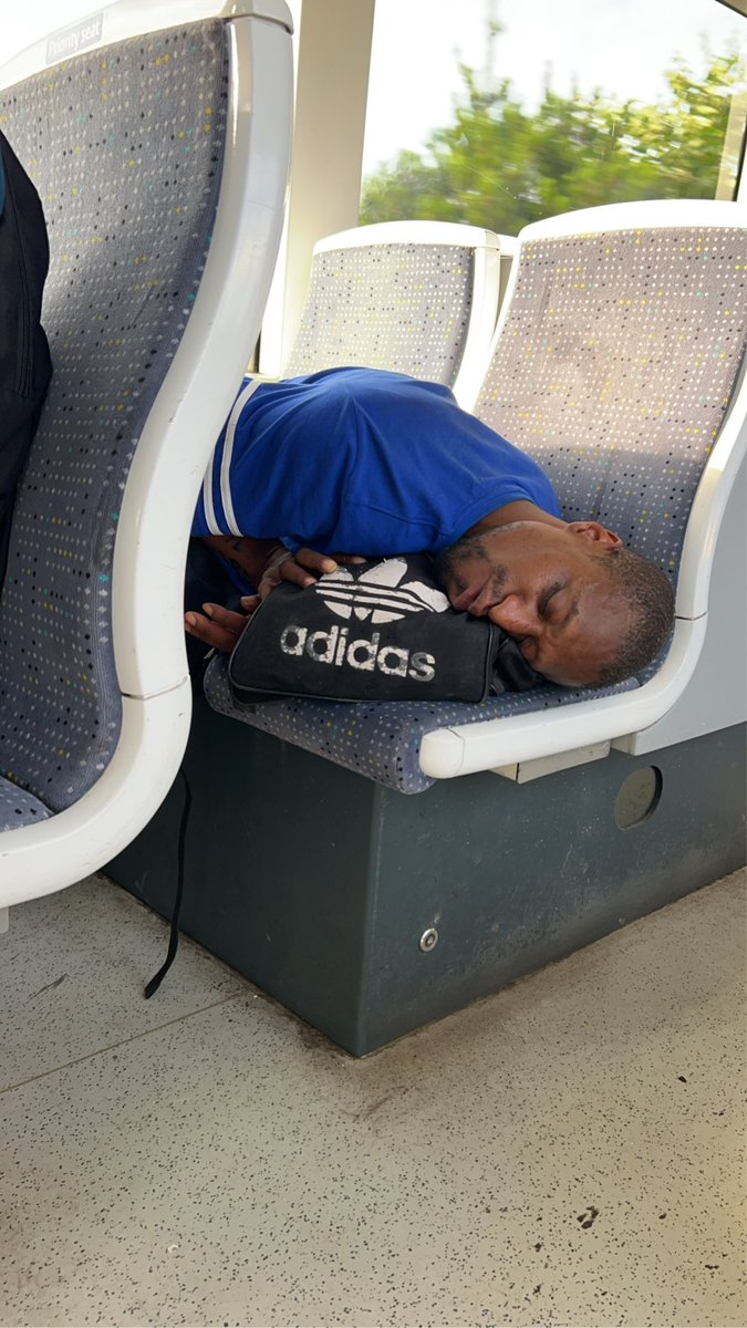 Nizzy_mcfc's tweet photo. Just seen @iamcobbina on the tram 😭😭 https://t.co/0IqBzSIuVS