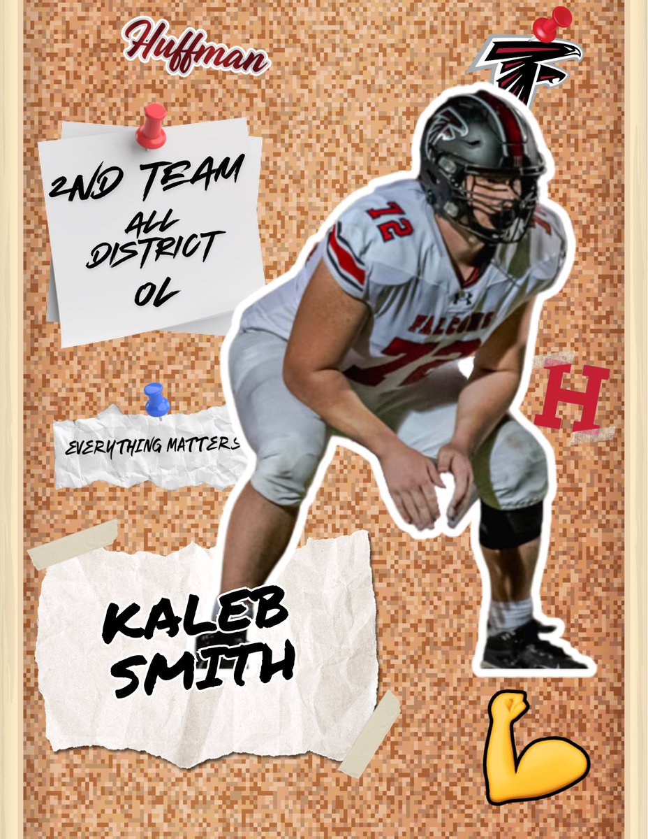 2024 All District 2nd Team Offense!