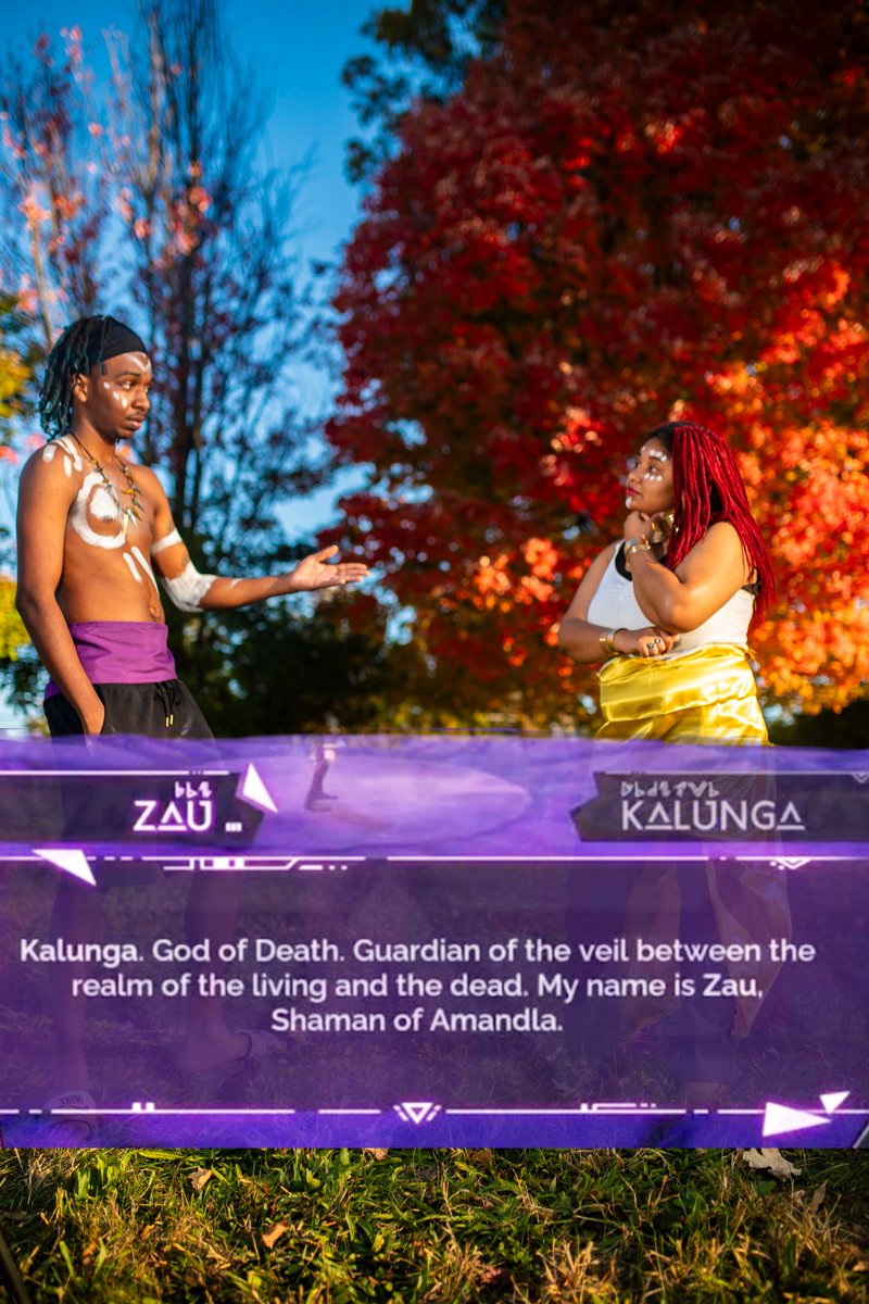 angelheart2015's tweet image. Play as Zau, a shaman seeking the help of the powerful God of Death to aid him in his journey. Available now!

It's on the PS5. Get the game ya'll! It's fun with great storytelling 😭

Zau: @jtone_513
📸: @Tjwiththeshots

#TalesOfKenzeraZAU #Zau #Kalunga #Cosplay