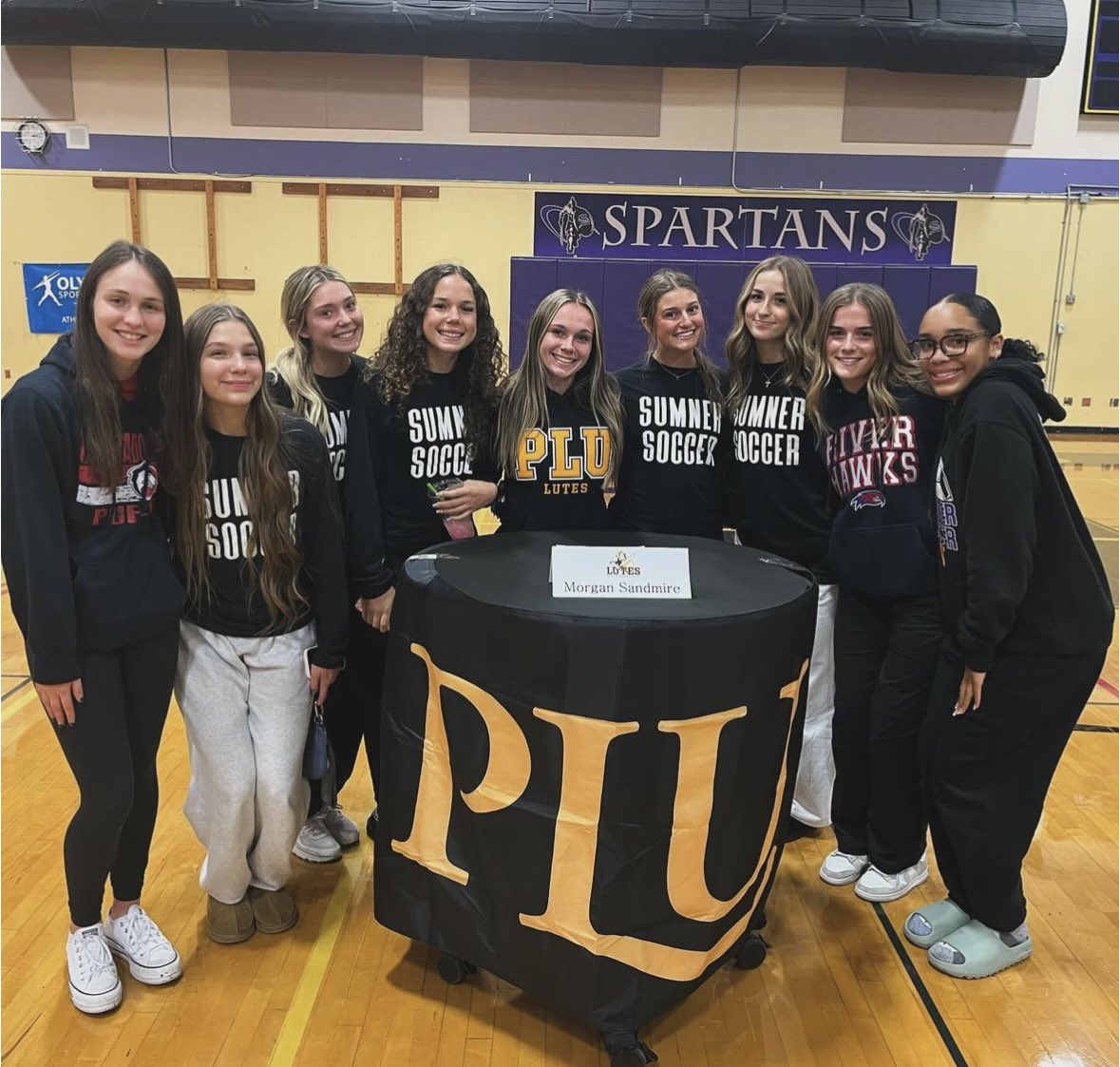 Sumner Soccer (@soccerspartans) on Twitter photo Congrats to senior Morgan Sandmire for committing to play soccer for <a href="/PLU_WSoc/">PLU Women's Soccer</a> One great program to the next💜💛🔜🖤💛 #GoLutes Congrats to senior Morgan Sandmire for committing to play soccer for <a href="/PLU_WSoc/">PLU Women's Soccer</a> One great program to the next💜💛🔜🖤💛 #GoLutes