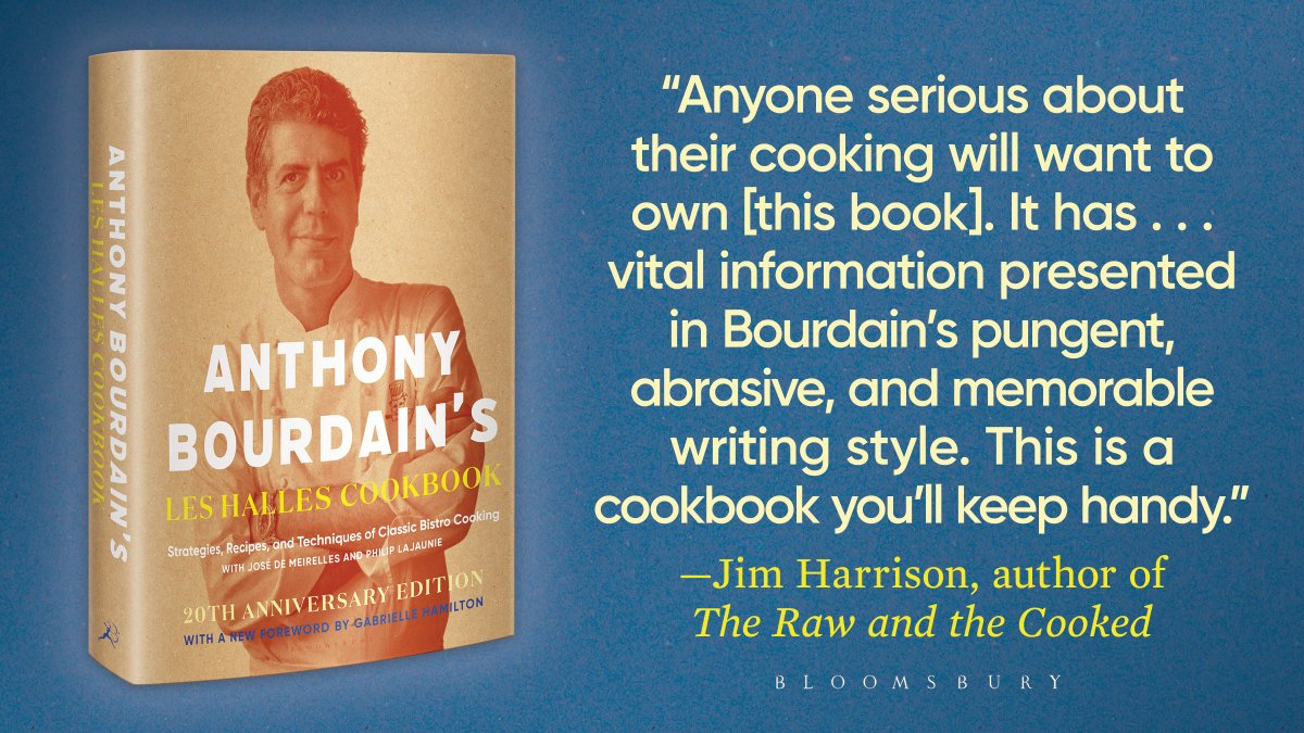 Get serious about your at-home cooking with the 20th Anniversary edition of LES HALLES by Anthony Bourdain! 

Out now: geni.us/leshalles20th