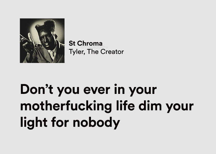 tyler, the creator.
