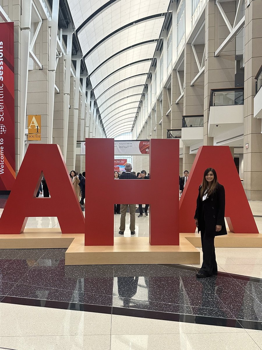 Mouna Kodali (@mounakodali) on Twitter photo Presenting “Differences in outcomes between Spontaneous Coronary Artery Dissection and Type 1 MI” at AHA 2024!
Thank you to everyone involved for making this happen! <a href="/PatrycjaGalazka/">Patrycja Galazka</a> <a href="/AllaqabanSuhail/">Suhail Allaqaband</a> <a href="/tonganfor/">Tonga Nfor</a> <a href="/CircAHA/">Circulation</a> #AHA24 #FIT #WIC #SCAD Presenting “Differences in outcomes between Spontaneous Coronary Artery Dissection and Type 1 MI” at AHA 2024!
Thank you to everyone involved for making this happen! <a href="/PatrycjaGalazka/">Patrycja Galazka</a> <a href="/AllaqabanSuhail/">Suhail Allaqaband</a> <a href="/tonganfor/">Tonga Nfor</a> <a href="/CircAHA/">Circulation</a> #AHA24 #FIT #WIC #SCAD