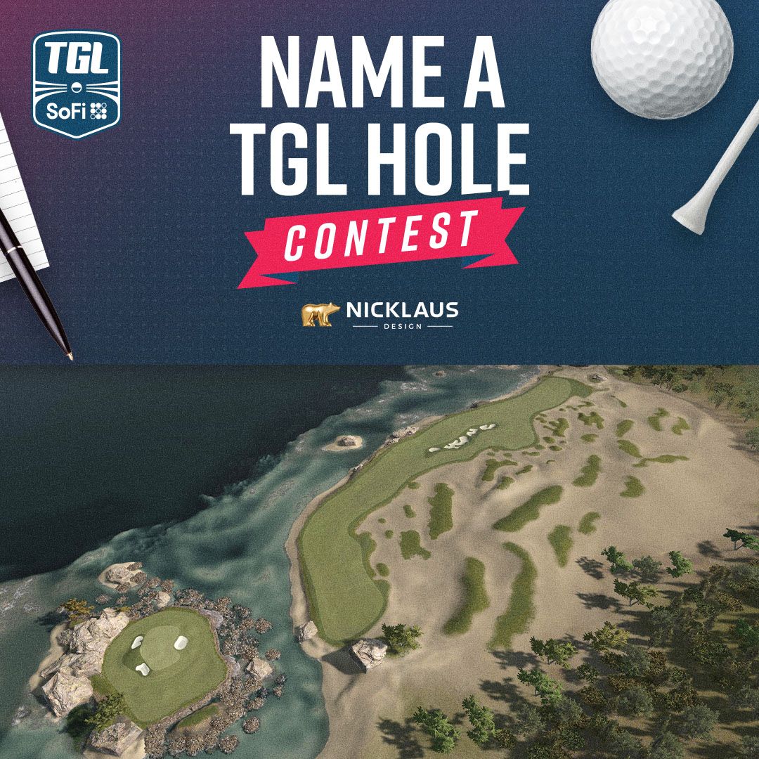 ⛳  𝗡𝗮𝗺𝗲 𝗔 𝗧𝗚𝗟 𝗛𝗼𝗹𝗲

Our season's almost here, and we need your help naming one of our <a href="/NicklausCo/">Nicklaus Companies</a> par-5 hole designs! Submit your name suggestion here: tglgolf.click/name-tgl-ffb01f

*️⃣ 𝘖𝘯𝘦 𝘦𝘯𝘵𝘳𝘺 𝘸𝘪𝘭𝘭 𝘣𝘦 𝘴𝘦𝘭𝘦𝘤𝘵𝘦𝘥 𝘵𝘰 𝘸𝘪𝘯 𝘢 𝘛𝘎𝘓 𝘨𝘪𝘧𝘵