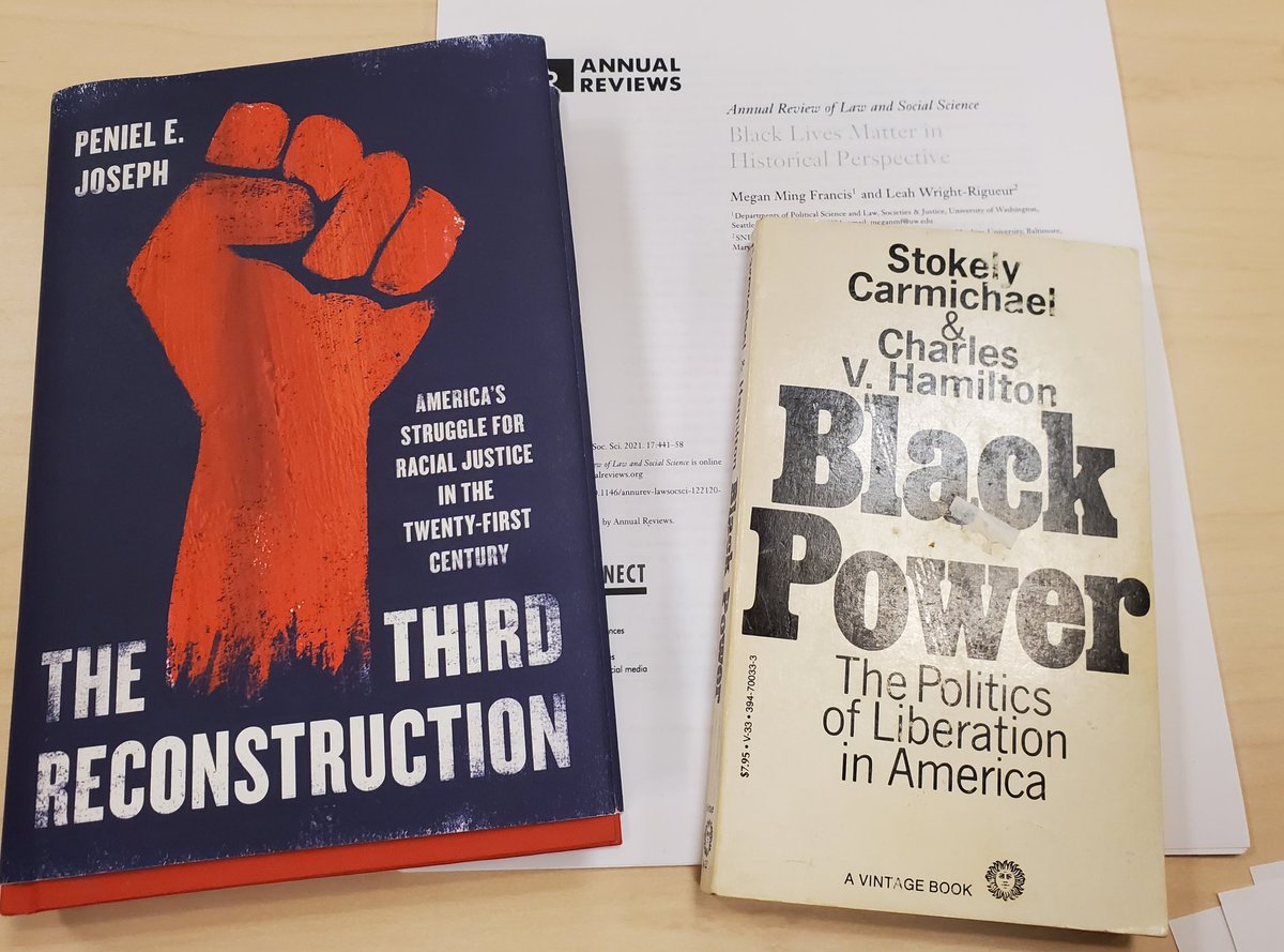 ShamiraGelbman's tweet photo. This week in #psc214 #bls280 #his240 #politicsoftheCRM https://t.co/4hJBg4gs0g