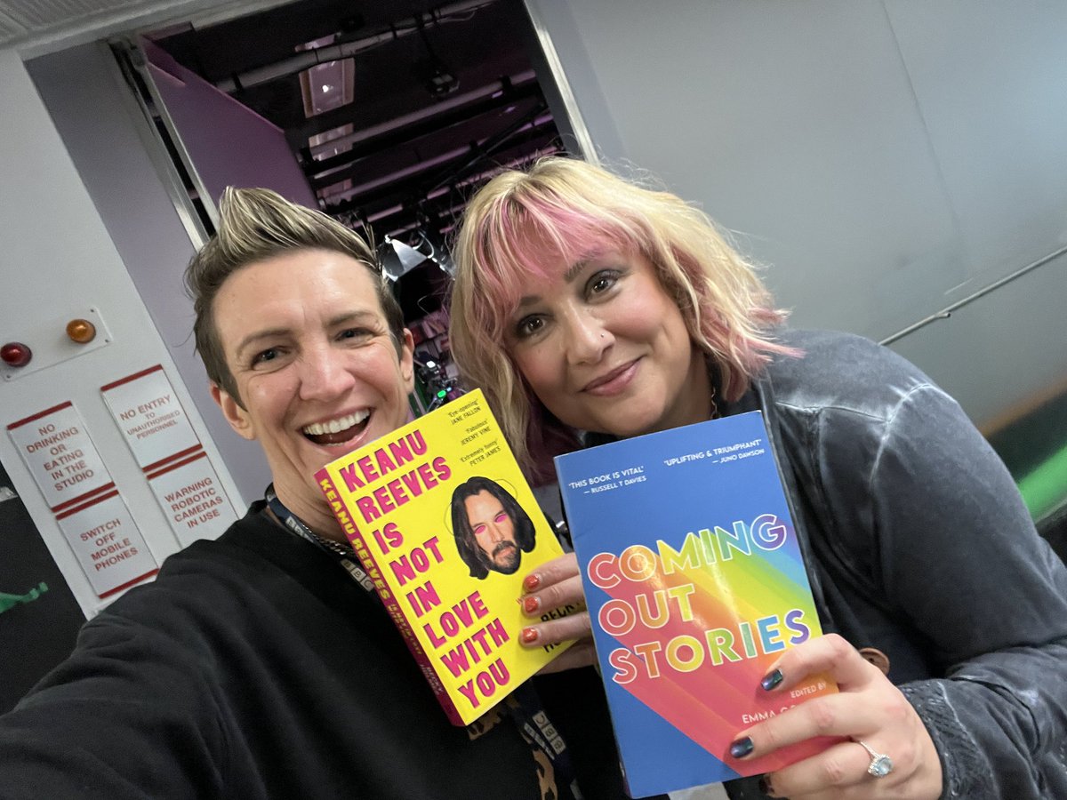 Emma Goswell (@emmagoswell) on Twitter photo Wonderful to meet <a href="/deathtospinach/">Becky Holmes hates spinach</a> today and get her to sign her brilliant book. And how amazing she bought my <a href="/ComeOutStories/">🏳️🌈Coming Out Stories🏳️🌈</a> book so I could return the favour?! 📚❤️🙌 Wonderful to meet <a href="/deathtospinach/">Becky Holmes hates spinach</a> today and get her to sign her brilliant book. And how amazing she bought my <a href="/ComeOutStories/">🏳️🌈Coming Out Stories🏳️🌈</a> book so I could return the favour?! 📚❤️🙌
