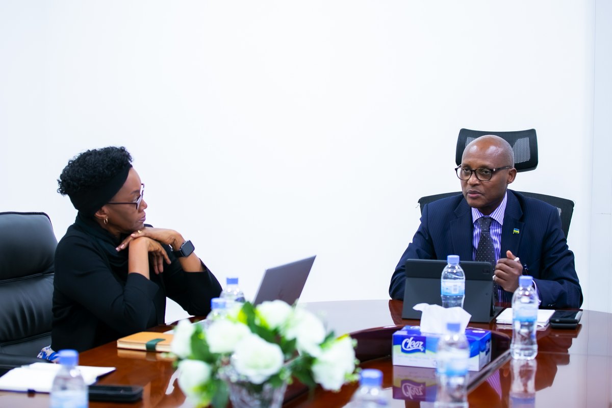 Hon. <a href="/mcbagabe/">Mark Cyubahiro Bagabe, PhD</a> hosted a team from <a href="/InstituteGC/">Tony Blair Institute for Global Change</a> Rwanda, led by Country Director <a href="/Sfmugabo/">Stella Mugabo</a>. 
They discussed TBI’s work in Rwanda’s agriculture sector and partnerships to advance food systems transformation through digitalization and efficient delivery mechanisms.