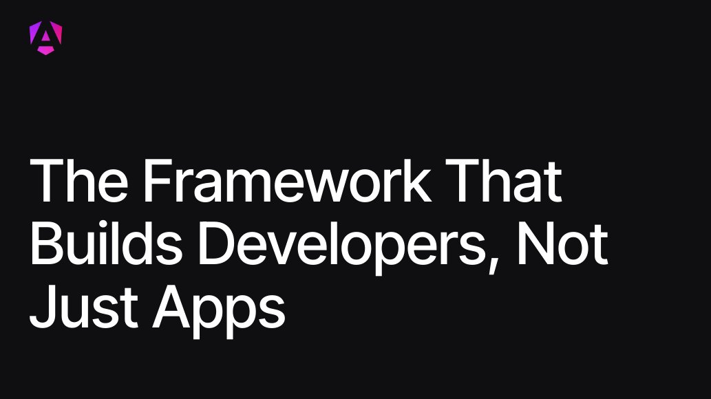 🚀 Excited to announce my upcoming talk at #DevFestSevilla (devfest24.gdgsevilla.com):

"The Framework That Builds Developers, Not Just Apps"

Discover why Angular is the ultimate tool for teaching web development—empowering students with skills for real-world success. Don't miss