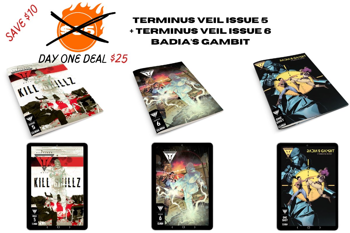 terminusveil's tweet photo. Our Kickstarter is live!!! And we got Day One DEALZ!!!
Click Here now https://t.co/SmnQnzwcLR
#kickstarter https://t.co/tRBpN4HLuR