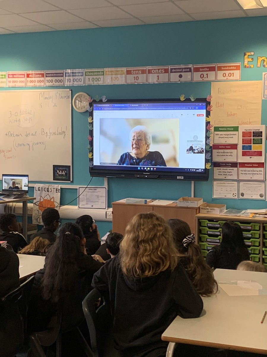 Today, Year 6 participated in an online meeting with Baroness Harris of Richmond as part of UK Parliament Week