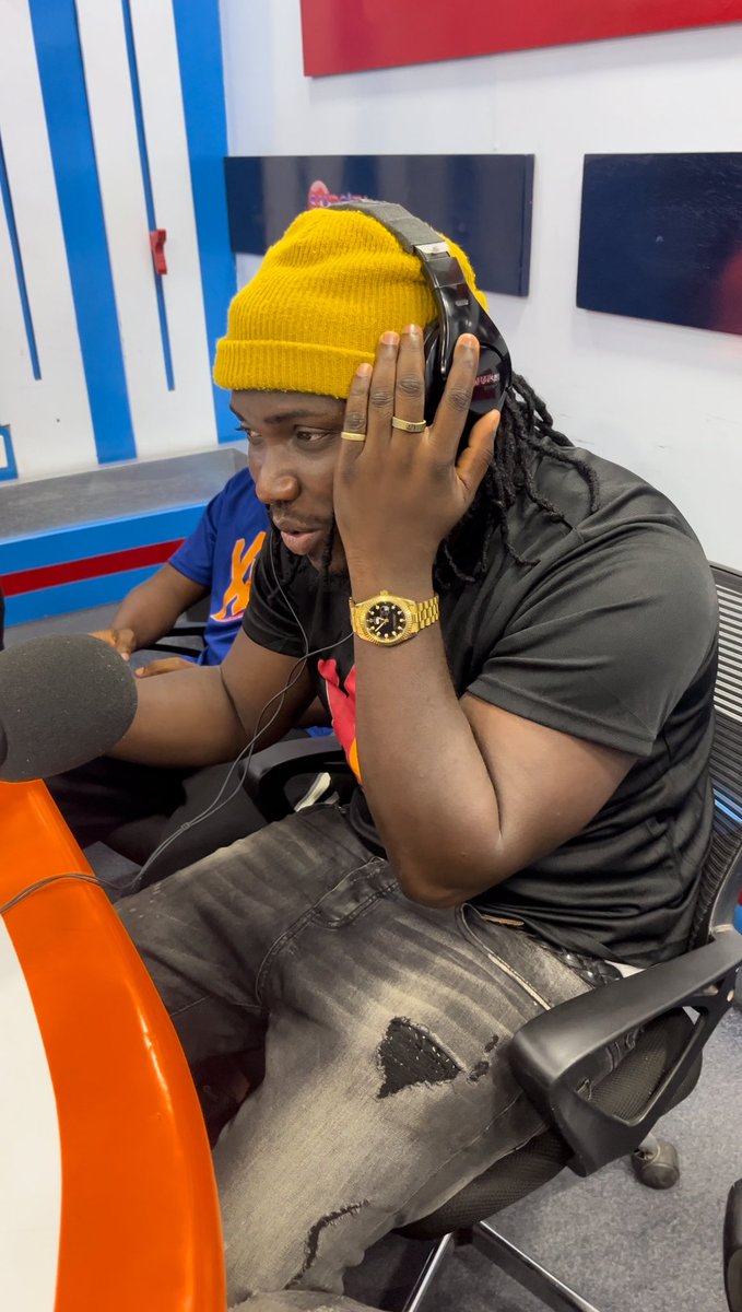 On air, in my element 🎙️✨ Bringing the vibes, sharing the stories. #LYFSTAAL #LiveOnAir