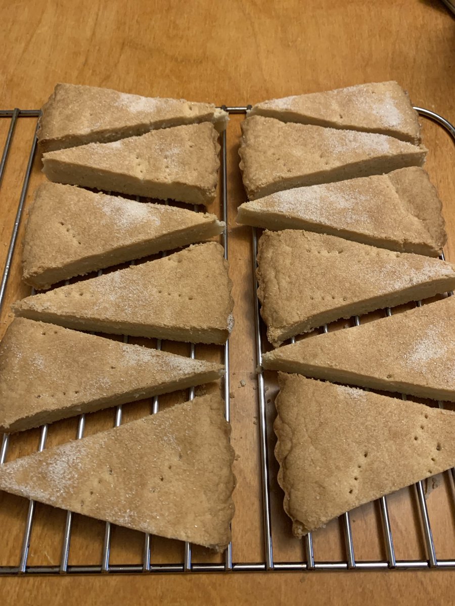 Old-Fashioned Pie-Plate Shortbread #vegan #veganfood