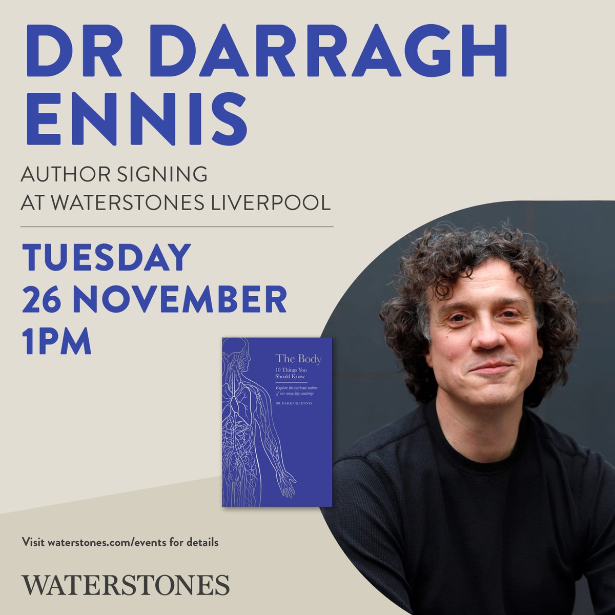 Reubes's tweet image. Upcoming @bones_giles book singings 26/11 @WaterstonesLPL &amp;amp; 06/12 @WaterstonesOxf @Waterstones