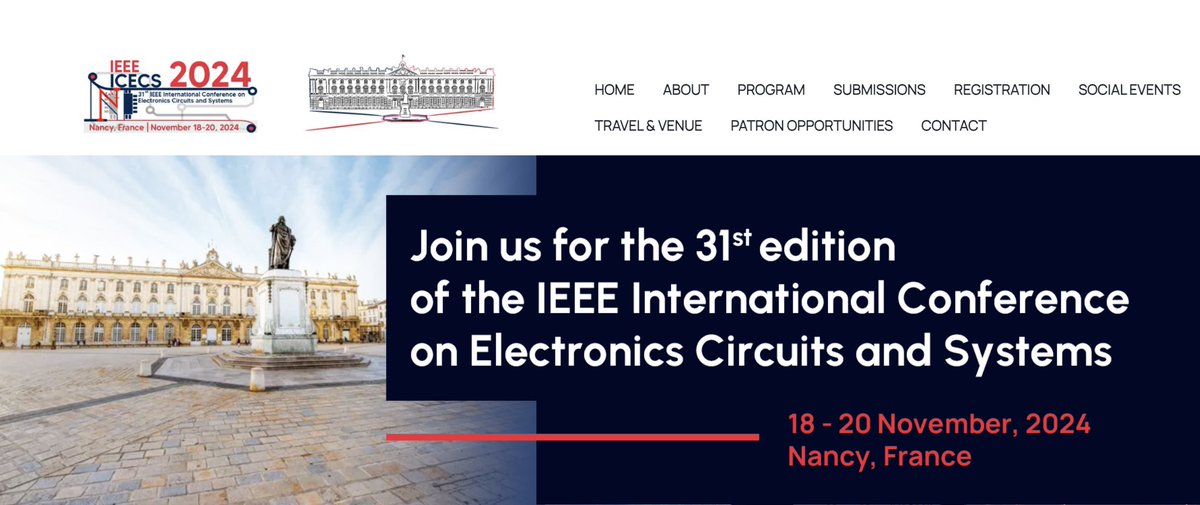 SAFARI Research Group (@safari_eth_cmu) on Twitter photo We're excited to be at #ICECS2024 this week in Nancy, France. <a href="/_onurmutlu_/">Onur Mutlu</a> will give a keynote tomorrow, Tuesday, Nov 19 at 9AM on Memory-Centric Computing, don't miss it!
Talk details: ieee-icecs2024.org/keynote-speake…
<a href="/icecs2024/">ieee-icecs2024</a> <a href="/ieeecassociety/">IEEE CAS Society</a> <a href="/IEEEorg/">IEEE</a> We're excited to be at #ICECS2024 this week in Nancy, France. <a href="/_onurmutlu_/">Onur Mutlu</a> will give a keynote tomorrow, Tuesday, Nov 19 at 9AM on Memory-Centric Computing, don't miss it!
Talk details: ieee-icecs2024.org/keynote-speake…
<a href="/icecs2024/">ieee-icecs2024</a> <a href="/ieeecassociety/">IEEE CAS Society</a> <a href="/IEEEorg/">IEEE</a>