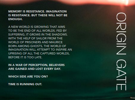 Join us this Thursday Nov 21st at Making Worlds,  6 PM - 7:30 PM for a reading session and conversation with Julia Steele Allen author of Origin Gate: Book 1 of the Mother Worlds Trilogy.