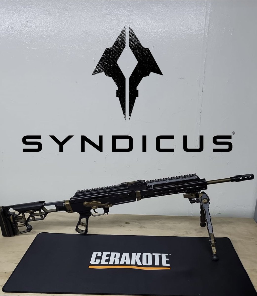 The Syndicate

Bi-pod <a href="/accutac/">Accu-Tac</a>
Brake @unrivaled_technologies
Dust cover @texasweaponsystems

🔸Follow: <a href="/syndicusdefcorp/">Syndicus Defense Corp.</a>
                   @syndicuscerakote

🔸 📍 Cerakote by Syndicus Defense Corp, one of Southern California’s advanced Cerakote applicators.