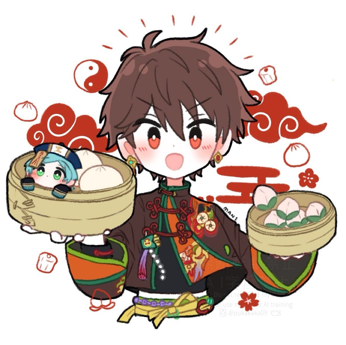 美食街！！❤️‍🔥🍑🥟