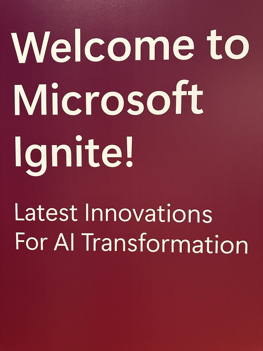GrumpyTech's tweet image. Great to be back, it’s been a very long time… #MSIgnite
