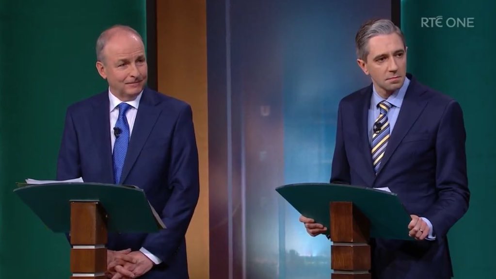 Everything that is wrong with Ireland is wrong because of these two. #RTEUpfront