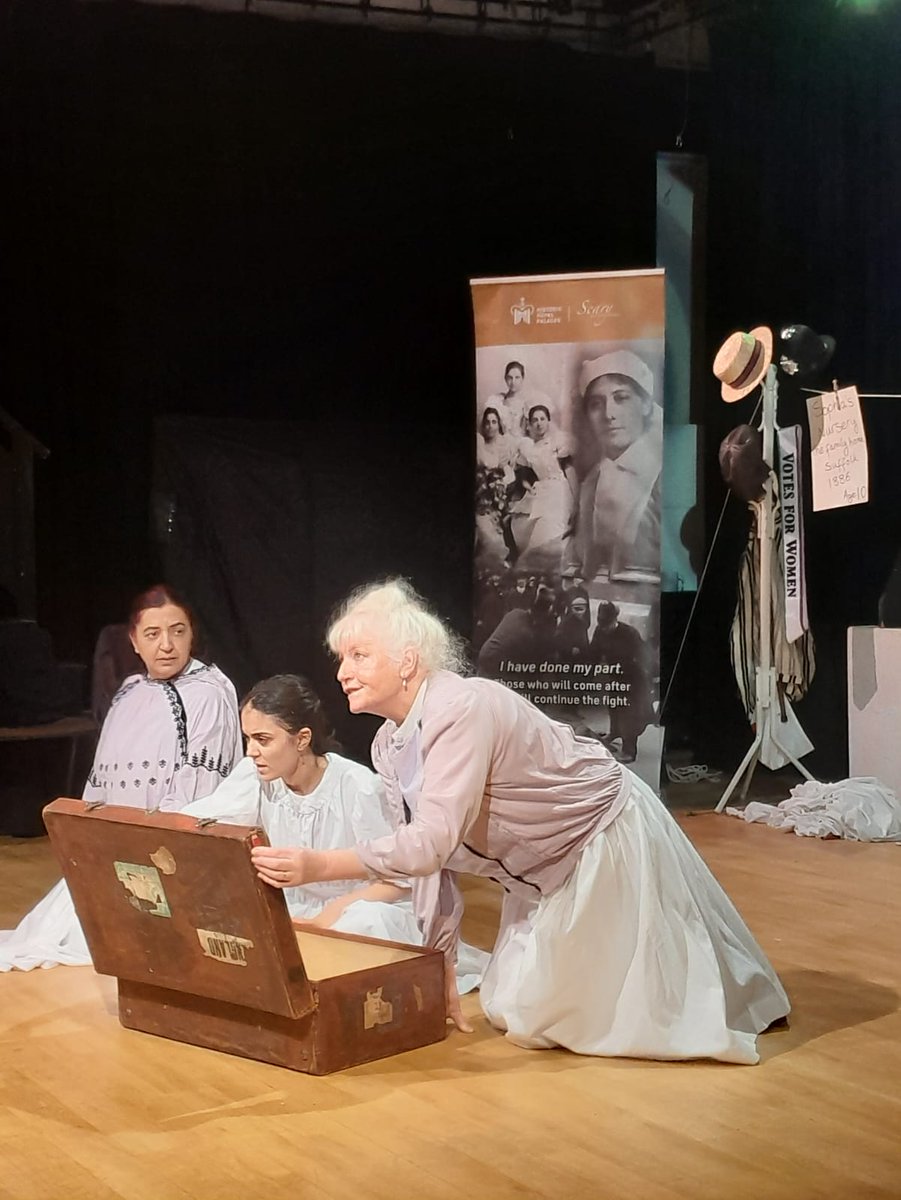 tolleydonna's tweet photo. Years 7-9 were treated to a thought-provoking and informative performance following the life of Princess Sophia Duleep Singh. Many key chapters in history were explored, including gender equality &amp; political reform.  #LHS175 @HRP_palaces @HRP_learning @LboroHigh @LboroHSHead https://t.co/u4FfQAjmYc