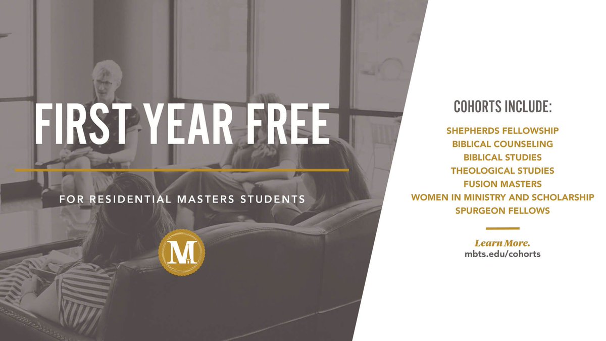 pj_schreiner's tweet image. Midwestern Seminary Extends 100% Tuition Scholarships for 105 First-Year Seminary Students in For the Church Cohorts.

buff.ly/3YXPyg9