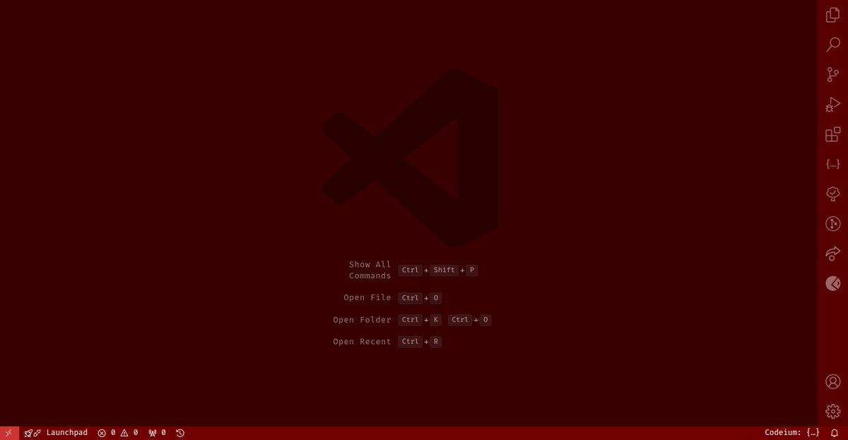 Use a red theme so all the red squiggly lines don't show therefore making your code error free. Thank me later 👍