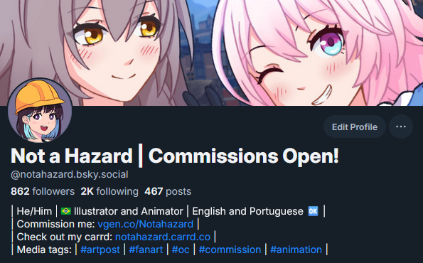notahazard's tweet image. Reminder for my followers.
I really appreciate your support over all these years but It's been really hard to use this app lately.