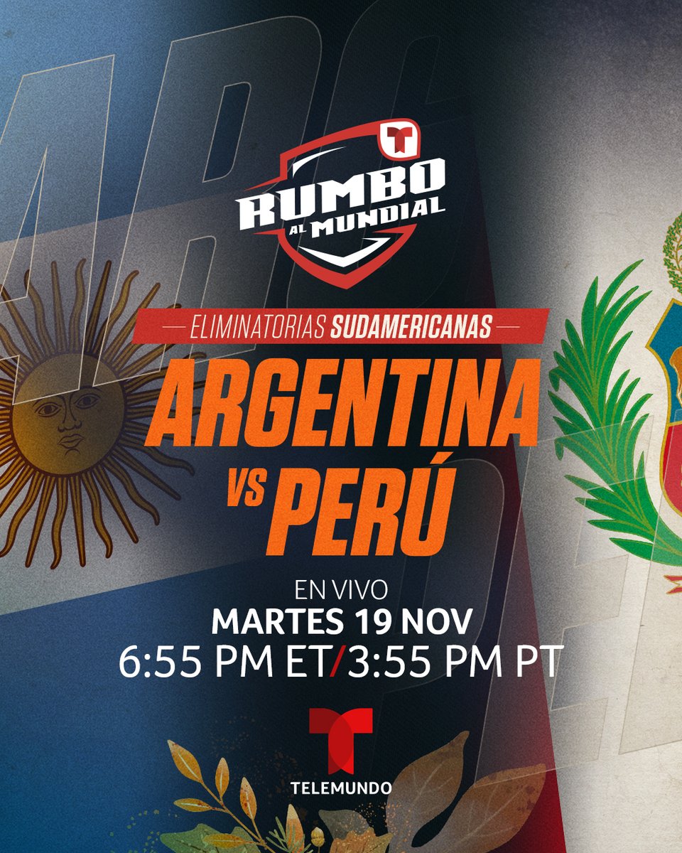 NBCdamon's tweet photo. This will help get the turkey cooked!🦃🦃🦃
Don't miss the #EliminatoriasSudamericanas 🌎 on ON THANKSGIVING DAY 🎃 on Telemundo 48, (Comcast Ch.18) starts this Tuesday.
🗓️ Tuesday, November 🦃19
⚽️#Argentina vs. #Peru  ⁠
⏰️3:55pm ⁠
📺️ @telemundo48 ⁠
#telemundo48 #Deportes https://t.co/urruFupEQ2