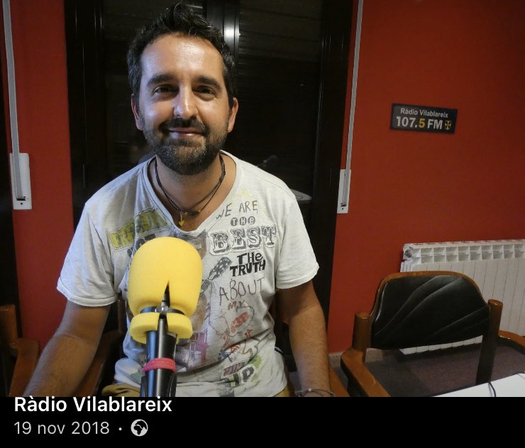 Un cop, <a href="/rvilablareix/">Ràdio Vilablareix, 107.5 FM 📻 (Girona)</a> em va entrevistar per presentar el meu primer disc, Després! ❤️

#alcotxe3cat
<a href="/alcotxetv3/">Al cotxe! TV3</a> 
<a href="/som3cat/">3Cat</a>