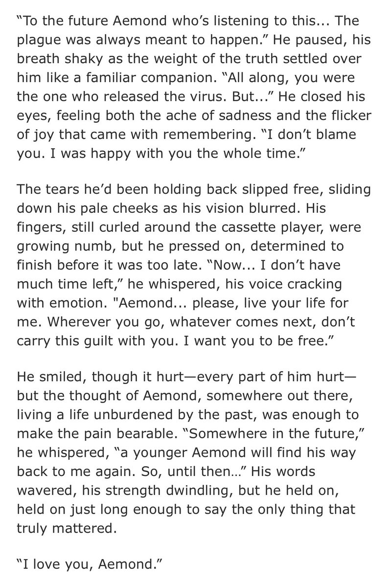 “Somewhere in the future, a younger Aemond will find his way back to me again” 😭😭😭my favorite line in this chapter #lucemond