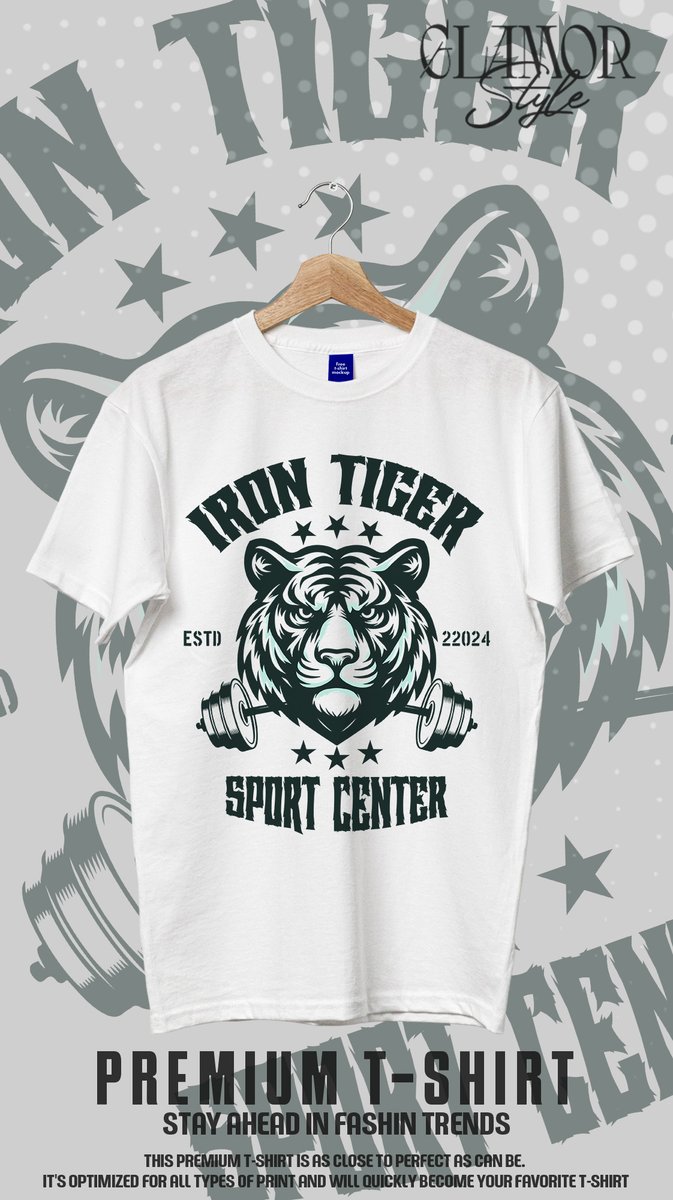 dgraphicmaster's tweet photo. "Elevate your fitness gear with Iron Tiger Sport Center's premium t-shirt designs. Ideal for martial arts, self-defense training, and gym workouts. Shop now!"  #martialarts #fitnessjourney #kickboxing  #workoutmotivation #fitnessgoals 
https://t.co/JbsM09AnRr https://t.co/yD0cEveY4J