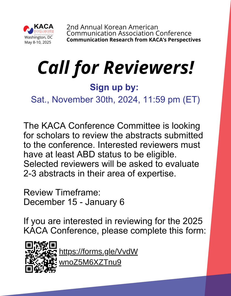 Korean American Communication Association tweet media