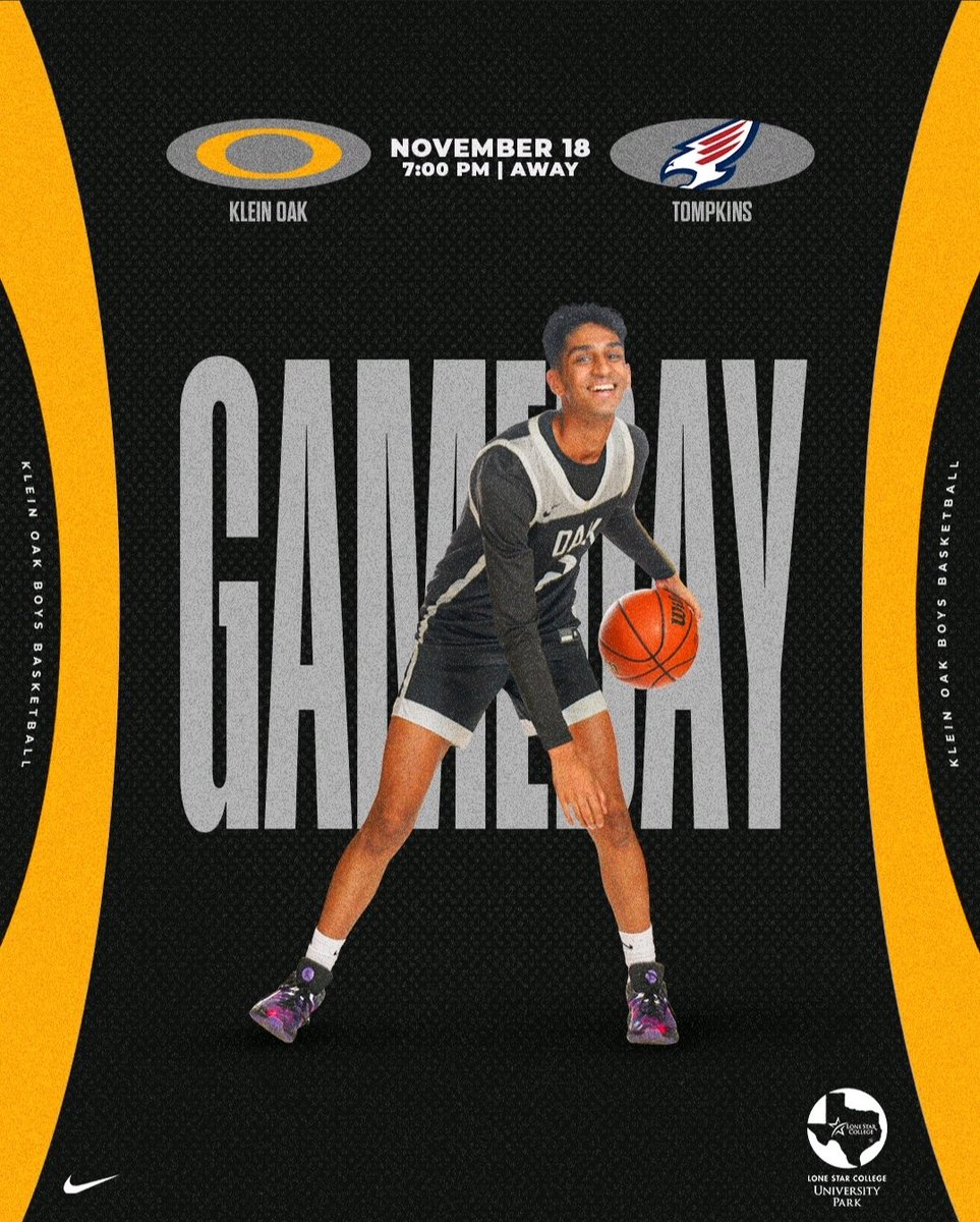 Game day at Katy Tompkins!
4pm- Freshman A&amp;B
5:30pm- sophomore and JV
7:00pm- Varsity