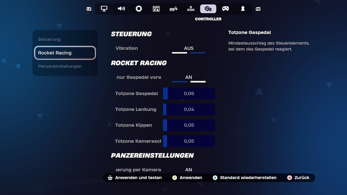 Digga wrm ist das bei den settings alles weg empfindlichkeit und so alles kann nix mehr einstellen???