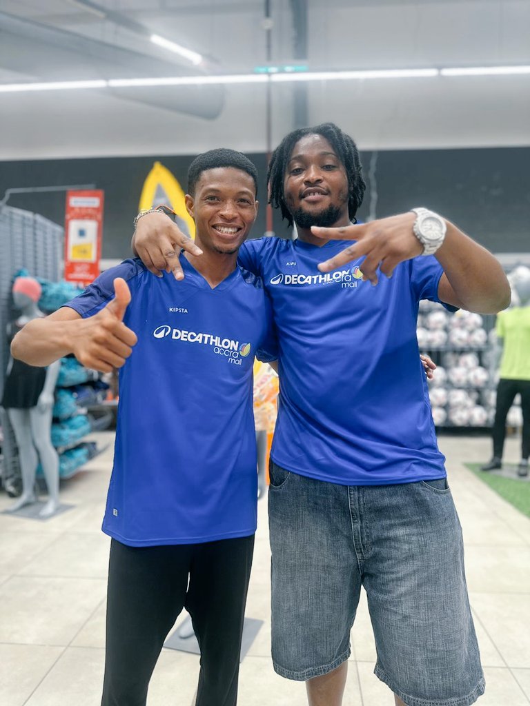 Decathlonian's tweet photo. DecathlonAccraMallishere!!
Grand Opening - 20%OFF
Wed, 27th November, 2024
See you there!!
@kobeboujee https://t.co/1YtJtwKgKY