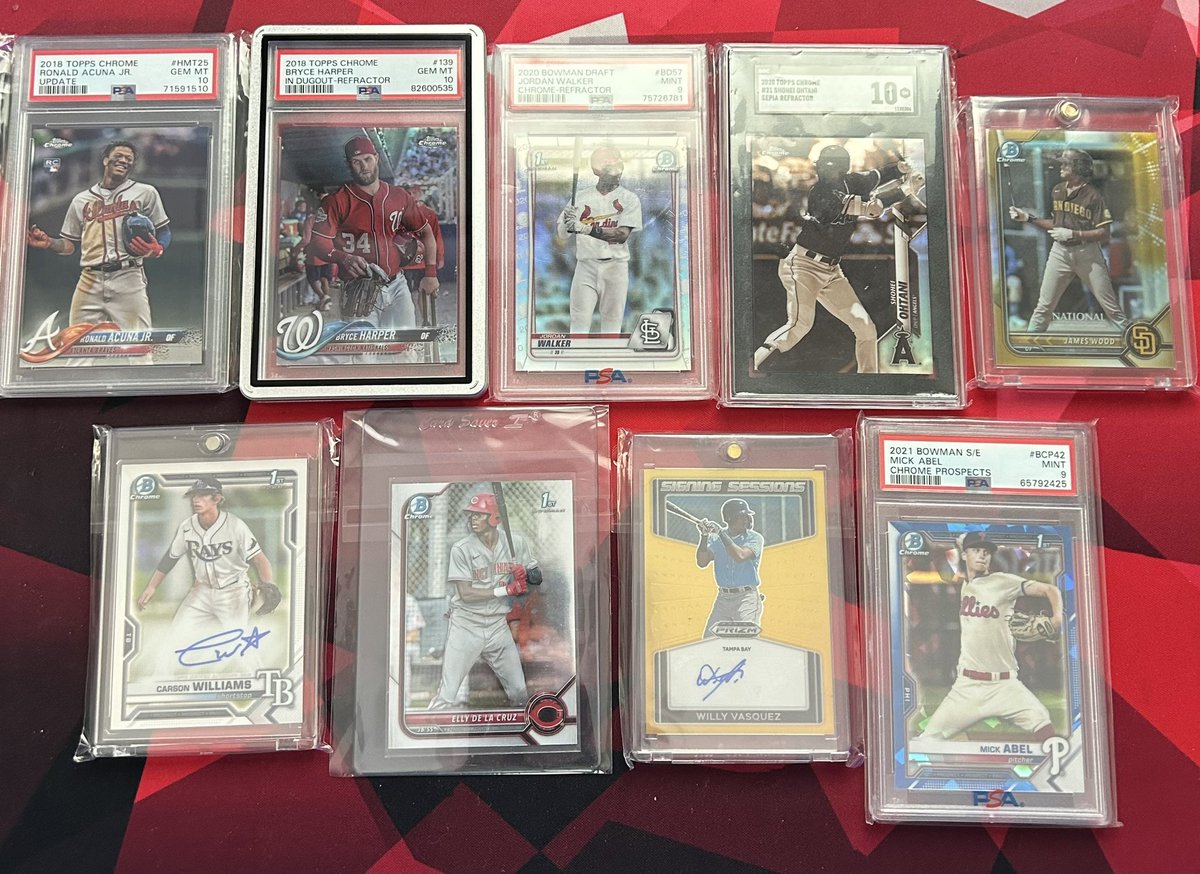 Chev2Cold's tweet photo. Have a few lots of some baseball, basketball and football for sale! Ask for a price or DM! RTs greatly appreciated! @rdaex1 @DblocDunks @WickedCardz @sports_sell @HobbyRetweet_ https://t.co/6NndL4N35T