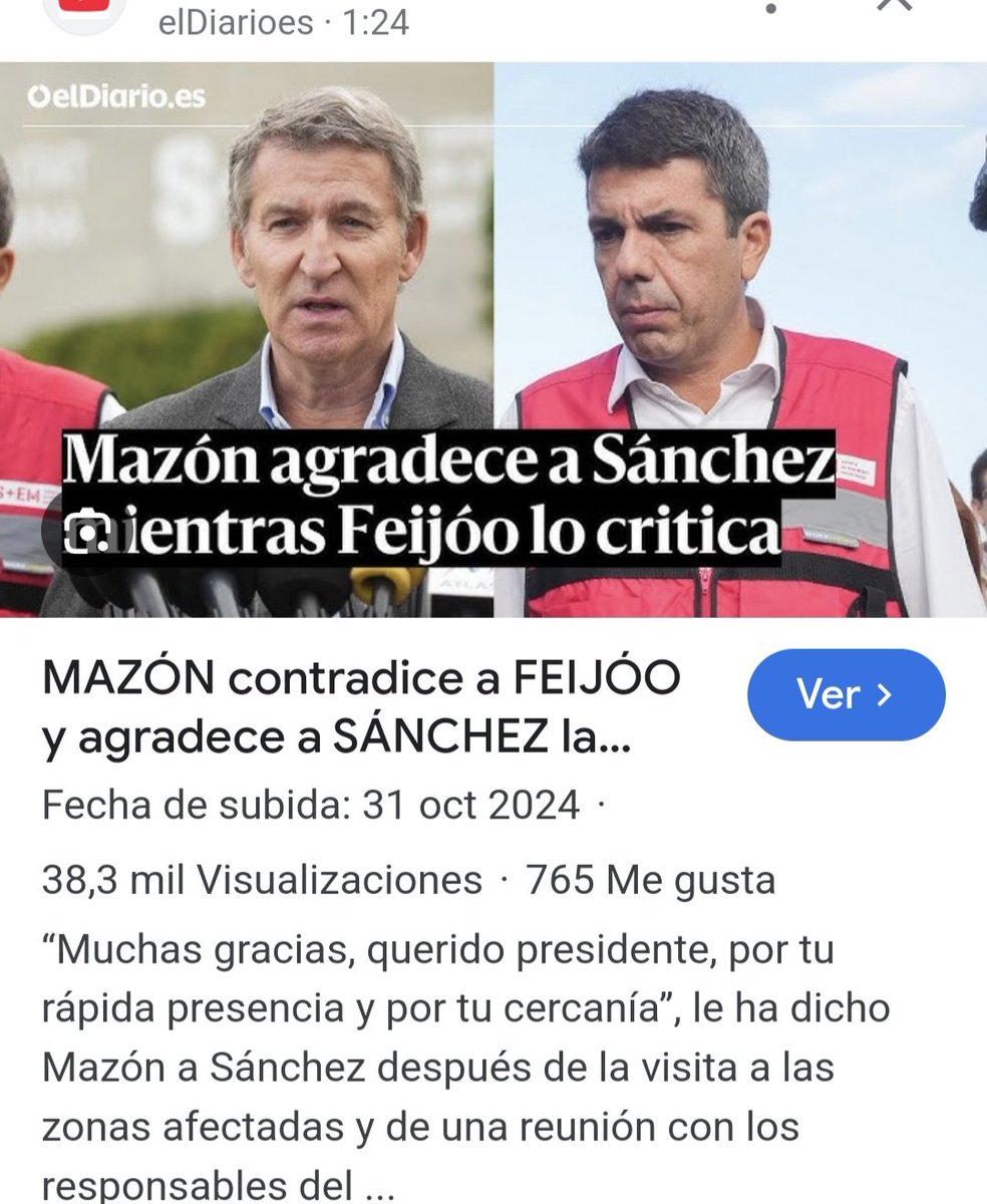epesimo's tweet photo. Reitero. Si #Mazón tuviera q dimitir por algo, sería por INGENUO por no ver q #Sánchez estaba en una operación d PODER y NO d salvar valencianos, y por agradecer a #Sánchez una ayuda NO recibida

#YoConMazón #19NoviembrESP #LaMiradaCrítica19N #LaHora19N #LaNoche24h #ElCascabel18N https://t.co/7WOmsKYbNJ
