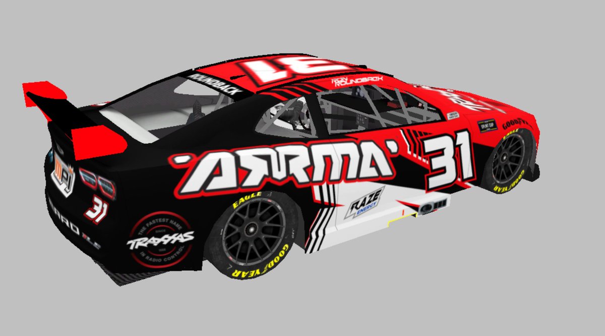roundback31's tweet image. (to my knowledge) the first scheme for TOECAR S3 to be unveiled. introducing the #31 Traxxas/ARRMA Chevrolet Camaro!