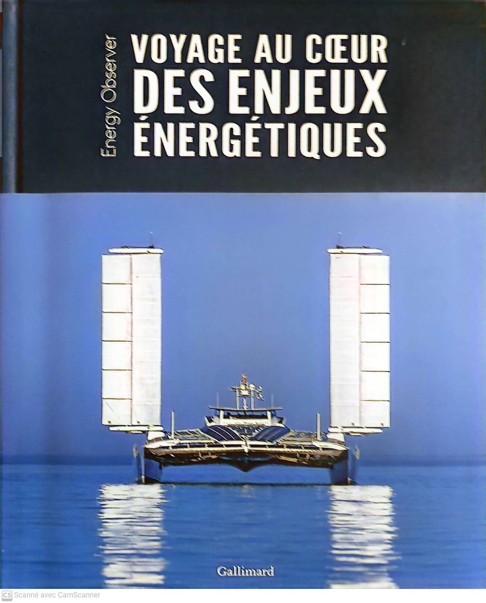 journal de bord <a href="/energy_observer/">Energy Observer</a> navire espérimental
superbes photos  50 pays et 101 escales 
transition #énergétique #solaire #hydrogen #photovoltaîque 
Pari tenu: montrer qu’il est possible de naviguer sans émission de gaz à effet de serre
<a href="/Gallimard/">Gallimard</a> 
tinyurl.com/4v55yejc