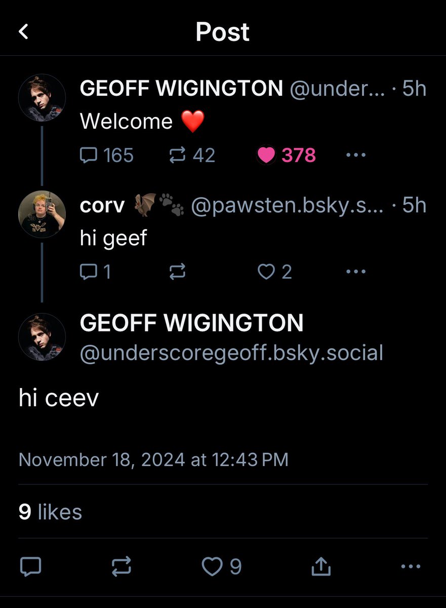oh my god i barely open the other app but apparently i got a geoff notice a few hours back