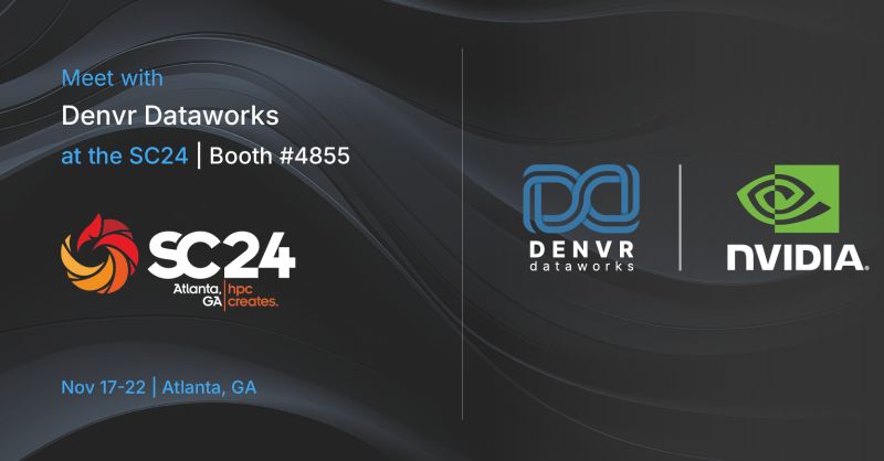 The odds are "stacked" in our favor at <a href="/Supercomputing/">SC25</a> ! Stop by our booth #4855 to check out our 3D models of the Denvr Cloud stack and private zones. We're excited to show you everything Denvr can deliver!

Join us and <a href="/NVIDIADC/">NVIDIA Data Center</a> at SC24 to explore the future of scientific