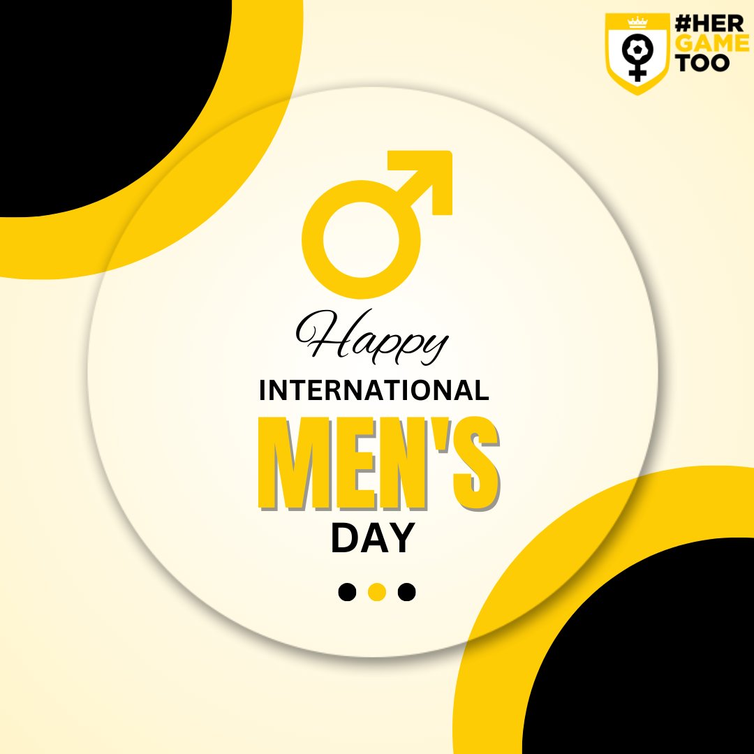 Happy International Men's Day! 🤩

Today, we want to take the opportunity to say a huge thank you to all the incredible men who support Her Game Too—whether as volunteers, family members, or advocates.

Your dedication and support mean the world to us! Together, we're making the