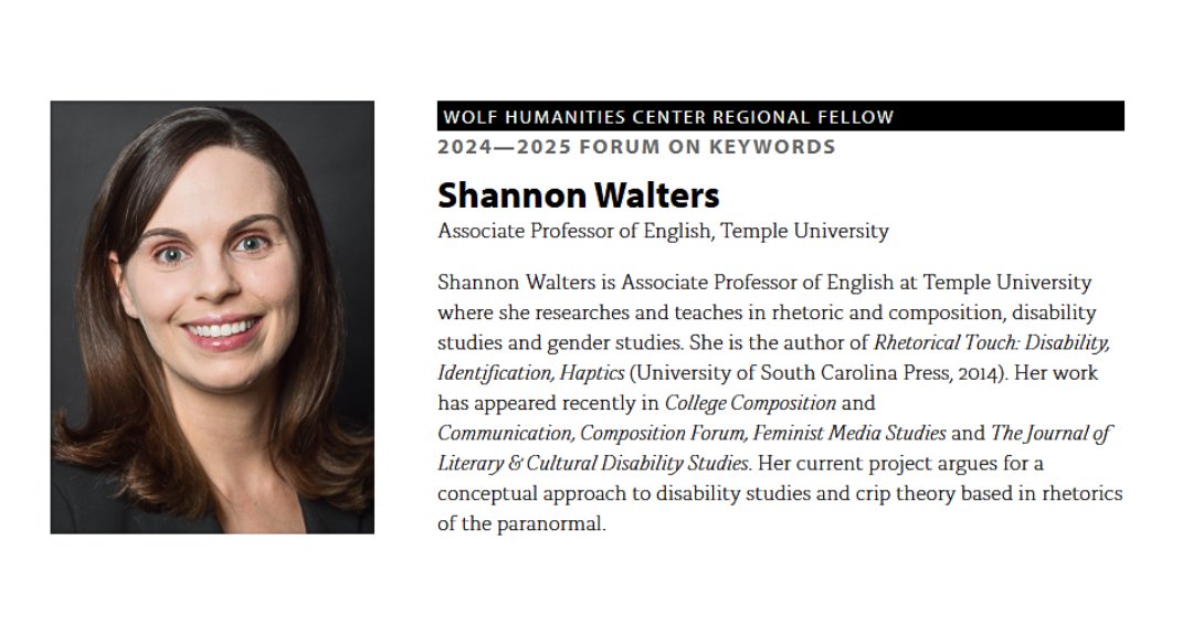 Temple Department of English tweet media