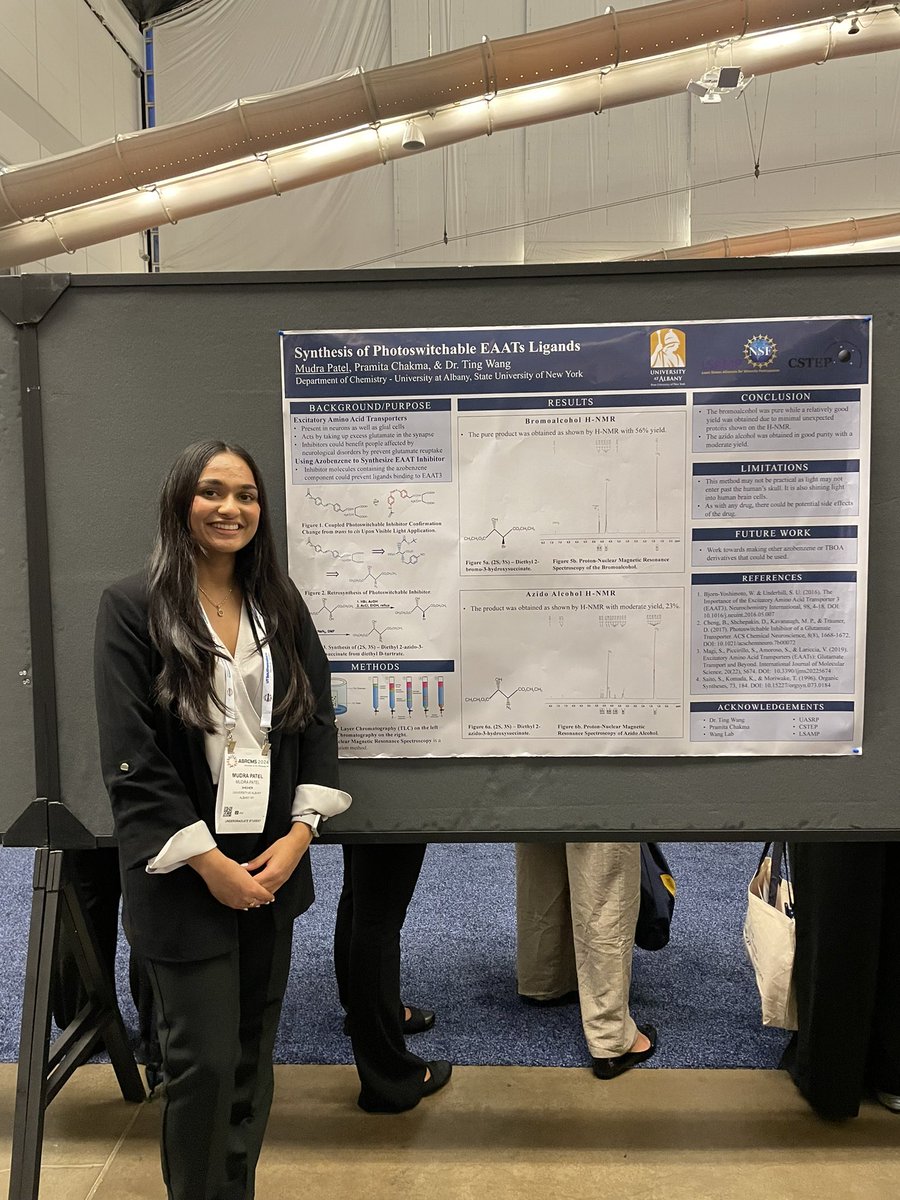 Mudra did a fantastic job presenting her summer research at <a href="/ABRCMS/">ABRCMS</a> !! <a href="/TheRNAInstitute/">The RNA Institute</a>